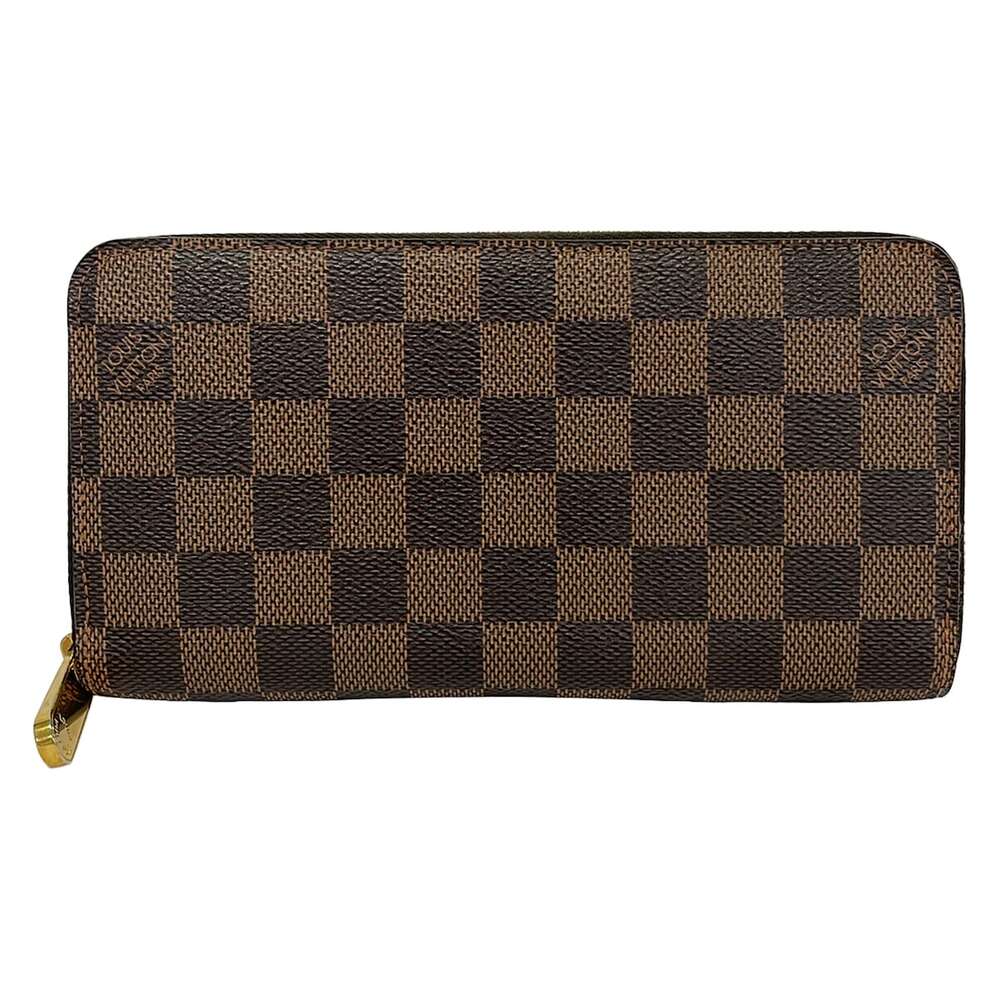 Louis Vuitton Zippy Wallet Damier Long Wallet N60015